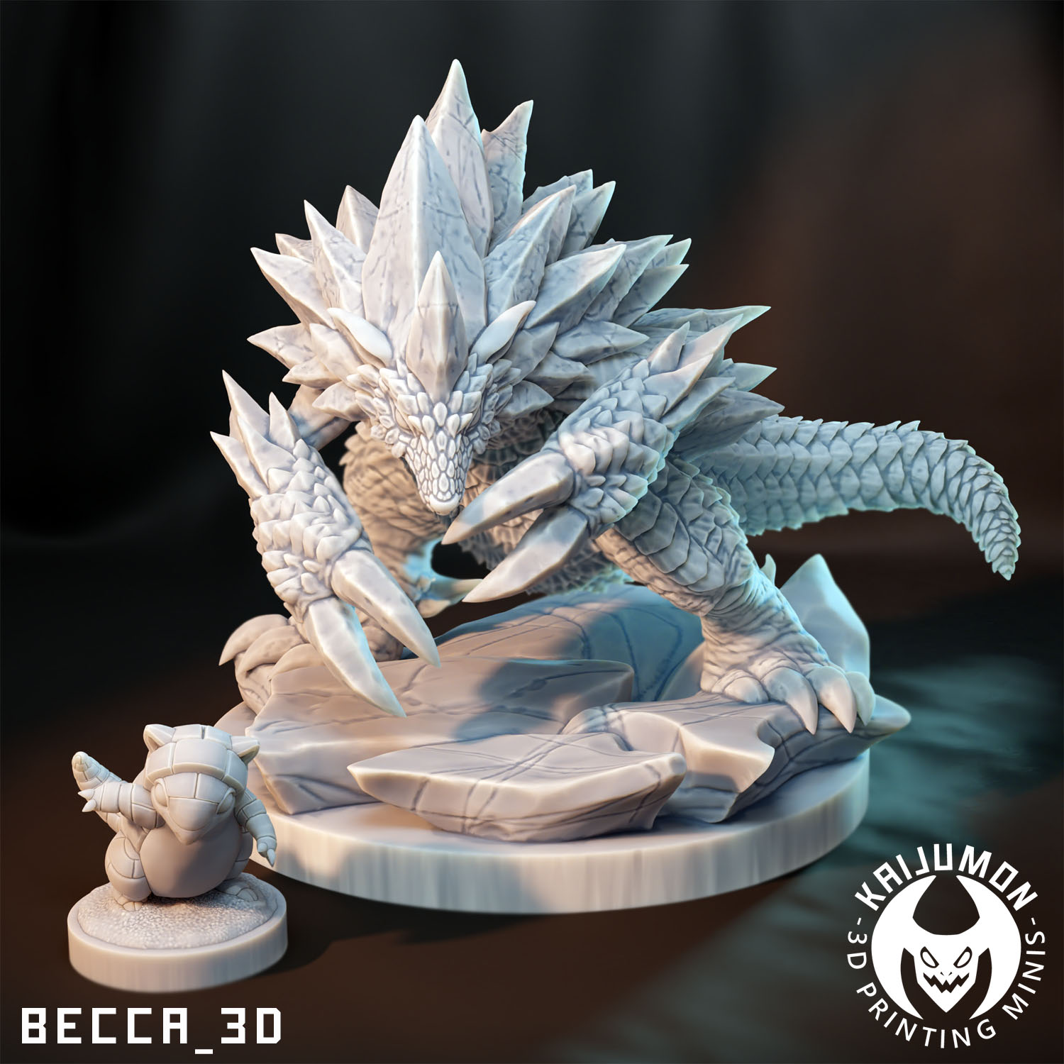 Kaijumon Ice Pangolin